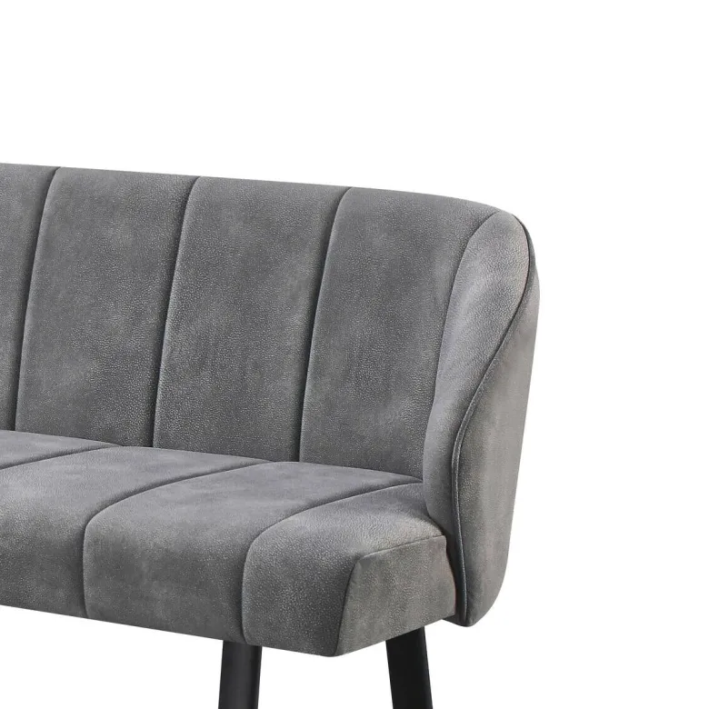 Eckbank Sven grau B/H/T: ca. 187x81,5x155 cm