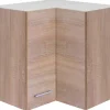 Eckhängeschrank Samoa weiß Eiche Nachbildung B/H/T: ca. 60x54,8x32 cm