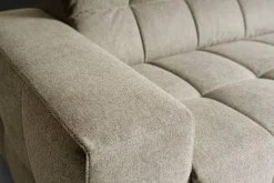 Ecksofa mit Bettfunktion beige Flachgewebe B/H/T: ca. 267x93x163 cm