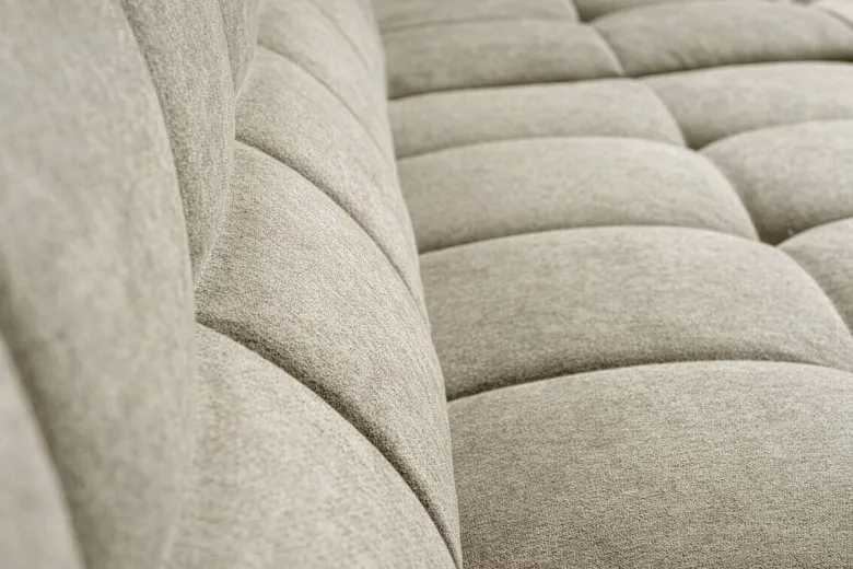 Ecksofa mit Bettfunktion beige Flachgewebe B/H/T: ca. 267x93x163 cm