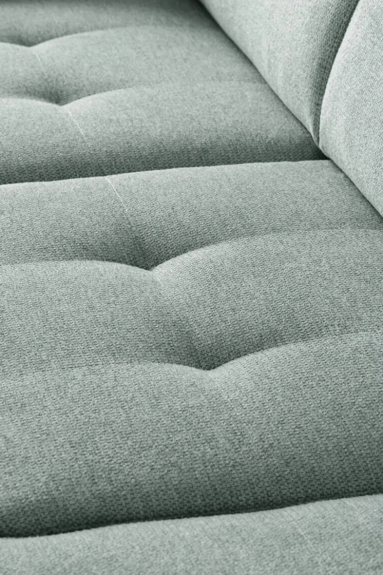 Ecksofa mit Bettfunktion eisblau Flachgewebe B/H/T: ca. 280x96x238 cm