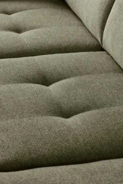 Ecksofa mit Bettfunktion grün Flachgewebe B/H/T: ca. 280x96x238 cm