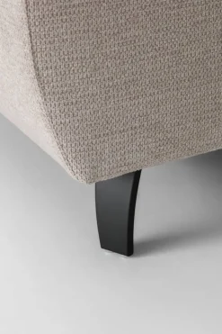 Ecksofa mit Bettfunktion leinen Flachgewebe B/H/T: ca. 280x96x238 cm