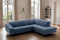 Ecksofa mit Bettfunktion Ocean Flachgewebe B/H/T: ca. 280x96x238 cm