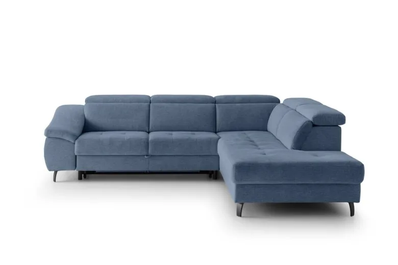 Ecksofa mit Bettfunktion Ocean Flachgewebe B/H/T: ca. 280x96x238 cm
