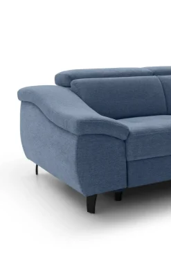 Ecksofa mit Bettfunktion Ocean Flachgewebe B/H/T: ca. 280x96x238 cm