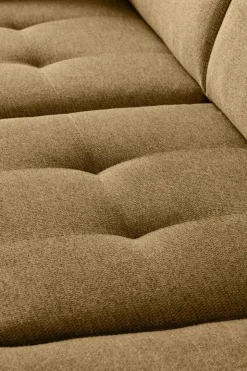 Ecksofa mit Bettfunktion senf Flachgewebe B/H/T: ca. 280x96x238 cm