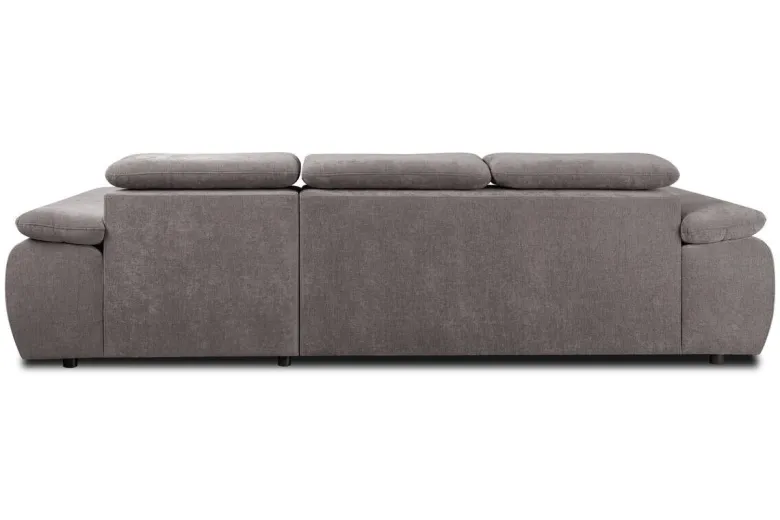 Ecksofa mit Bettfunktion und Bettkasten stone Polyester B/H/T: ca. 284x102x196 cm