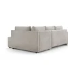 Ecksofa mit Bettfunktion und Bettkasten stone Flachgewebe B/T: ca. 238x167 cm