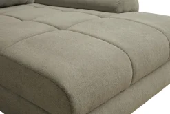 Ecksofa mit Bettfunktion und Bettkasten Lorenz olive Microfaser B/H/T: ca. 284x74x180 cm