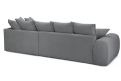 Ecksofa stone Microfaser B/H/T: ca. 312x97x229 cm