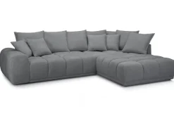 Ecksofa stone Microfaser B/H/T: ca. 312x97x229 cm