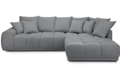 Ecksofa stone Microfaser B/H/T: ca. 312x97x229 cm