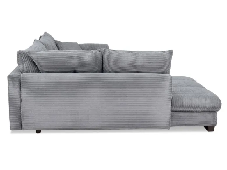 Ecksofa stone Microfaser B/H/T: ca. 318x92x227 cm