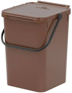 Eco-Logico Abfalleimer braun B/H/L: ca. 24x30x23,7 cm