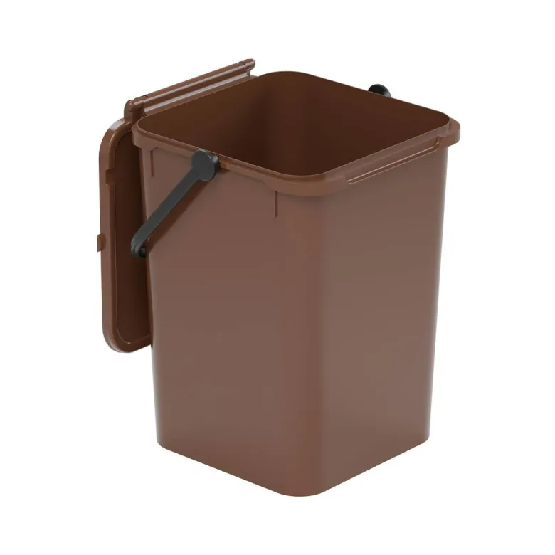 Eco-Logico Abfalleimer braun B/H/L: ca. 24x30x23,7 cm