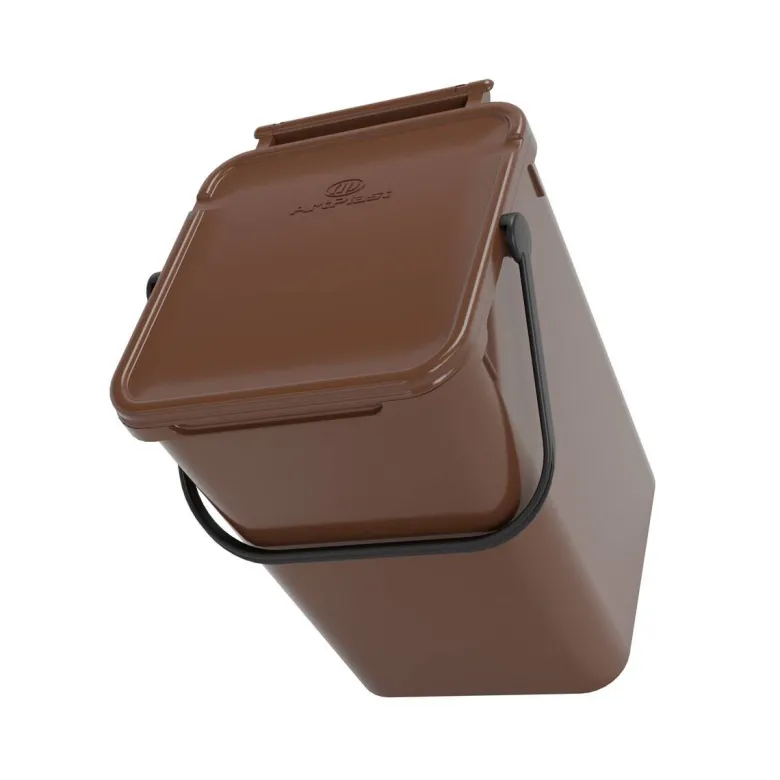 Eco-Logico Abfalleimer braun B/H/L: ca. 24x30x23,7 cm