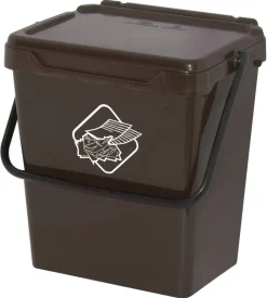 Eco-Logico Eimer braun Polypropylen B/H/L: ca. 30,5x39x40 cm