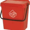 Eco-Logico Eimer rot Polypropylen B/H/L: ca. 30,5x39x40 cm