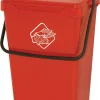 Eco-Logico Eimer rot Polypropylen B/H/L: ca. 30,5x51x40 cm