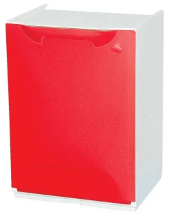 Eco-Logico Recycling-Eimer rot B/H/L: ca. 29x47x34 cm