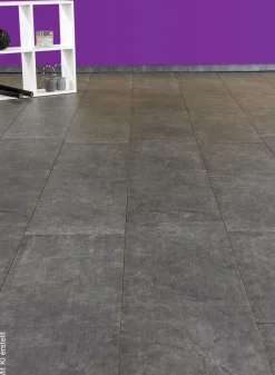 EGGER Laminatboden Fliese anth. ca. 2,5349 m² im Paket B/L: ca. 34x130,5 cm pro Paket