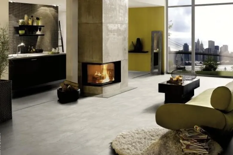 EGGER Laminatboden Kreidefliese ca. 2,5349 m² im Paket B/L: ca. 34x130,5 cm pro Paket