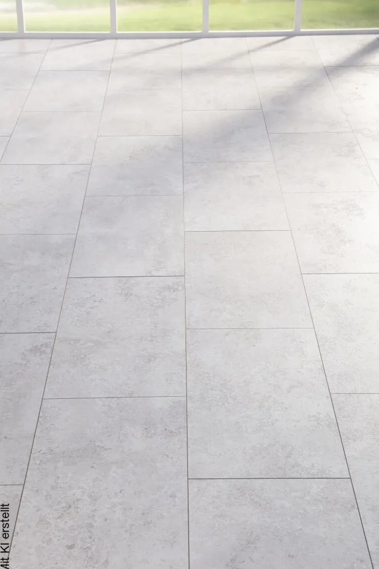 EGGER Laminatboden Kreidefliese ca. 2,5349 m² im Paket B/L: ca. 34x130,5 cm pro Paket