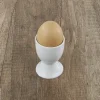 Eierbecher weiß Porzellan D: ca. 5 cm