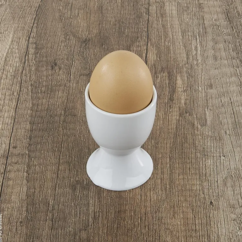 Eierbecher weiß Porzellan D: ca. 5 cm