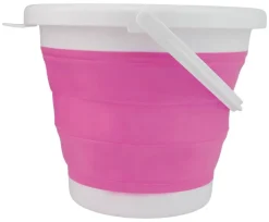 Eimer pink Kunststoff B/H/L: ca. 25x31,5x31,5 cm