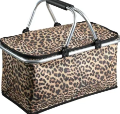 Einkaufskorb braun Polyester B/H/L: ca. 29x25x50 cm