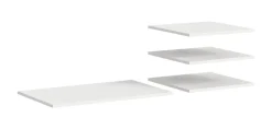 Einlegeböden-Set OAKLAND weiß B/H/T: ca. 78x1,6x48 cm