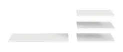 Einlegeböden-Set OAKLAND weiß B/H/T: ca. 78x1,6x48 cm