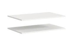 Einlegeböden-Set ZUBEHÖR 2er weiß B/H/T: ca. 78x2x48 cm