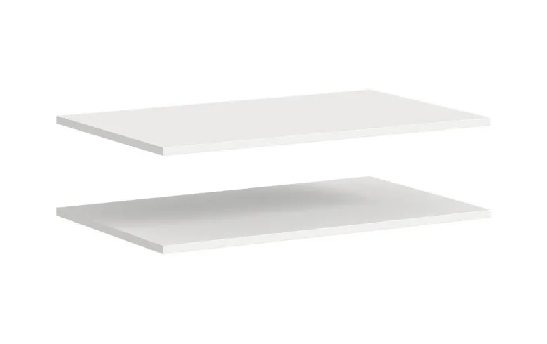 Einlegeböden-Set ZUBEHÖR 2er weiß B/H/T: ca. 78x2x48 cm