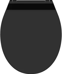 Eisl WC-Sitz Slim Black Duroplast