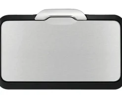 EKO Mülleimer silber B/H: ca. 29x67,4 cm