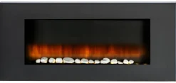 Elektrokamin schwarz B/H/L: ca. 18x52,5x98 cm ca. 1800 W
