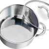 ELO Basic Fleischtopf silber Edelstahl D: ca. 24 cm