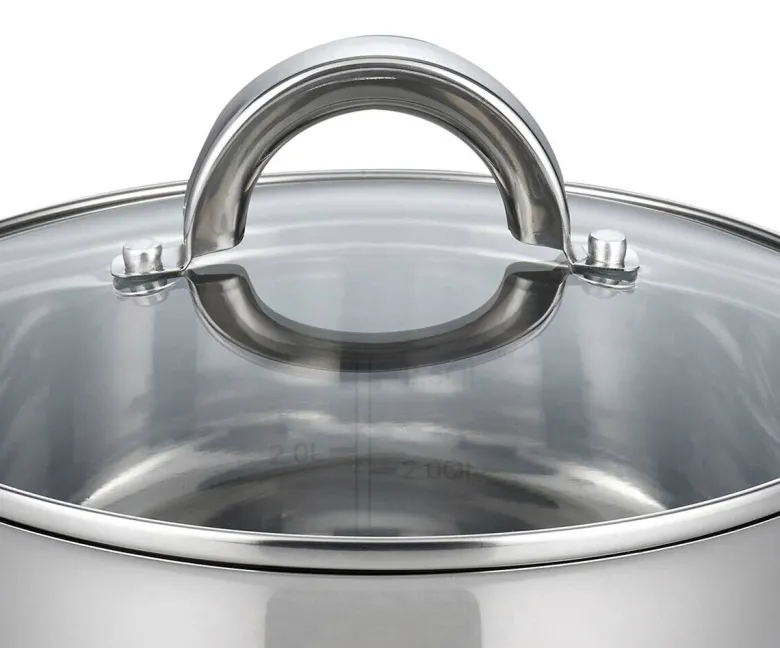 ELO Basic Fleischtopf silber Edelstahl D: ca. 24 cm