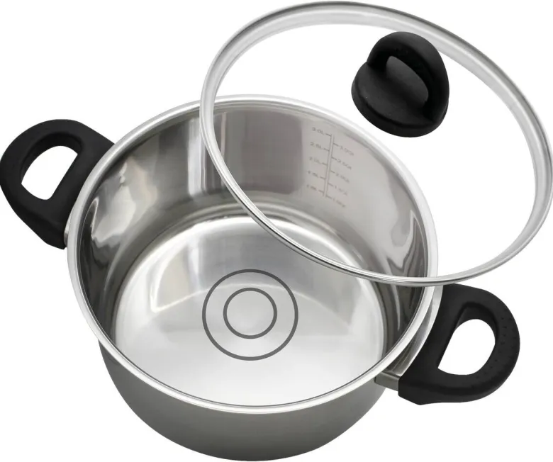 ELO Basic Fleischtopf silber Edelstahl D: ca. 20 cm