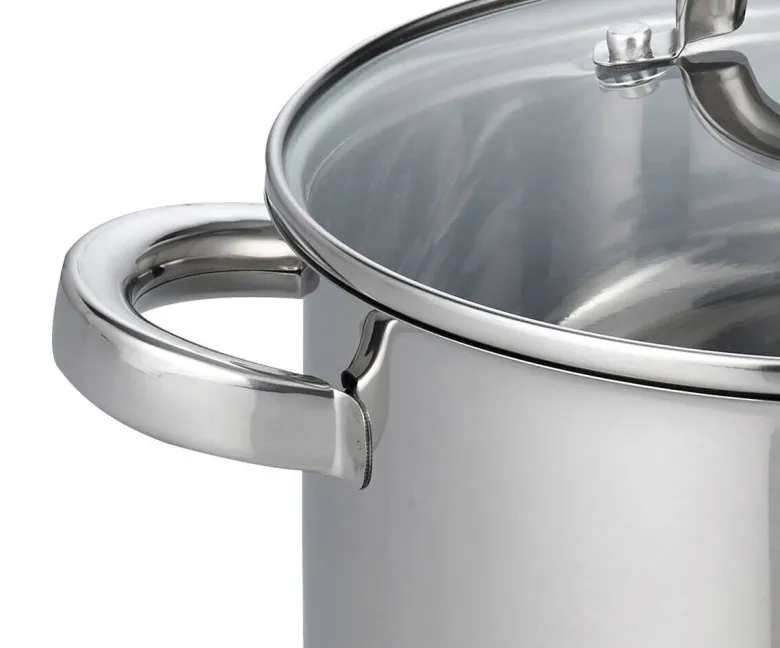 ELO Basic Fleischtopf silber Edelstahl D: ca. 16 cm