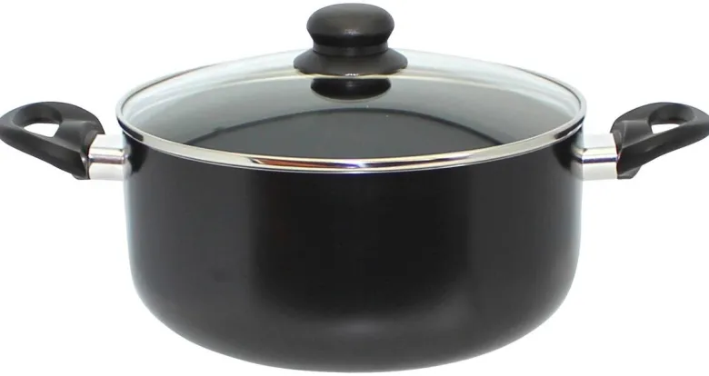 ELO Basic Topf schwarz Aluminium