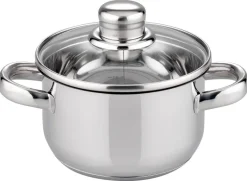ELO Basic Topfset silber Edelstahl 5 tlg.