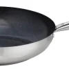 ELO Bratpfanne silber Edelstahl H/D: ca. 6x32 cm