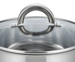 ELO Fleischtopf silber Edelstahl D: ca. 16 cm