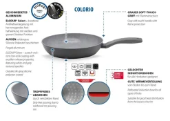 ELO Pfanne grau Aluminium D: ca. 20 cm