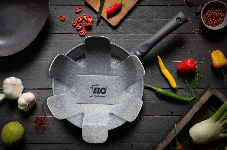ELO Pfanne grau Aluminium D: ca. 28 cm