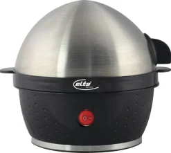Elta Eierkocher EK-115.1 Edelstahl schwarz
